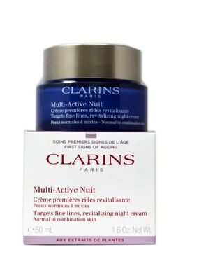 Clarins Multi-Intensive Nuit Super Restorative Night Cream 50ml/1.7oz NEW 2028